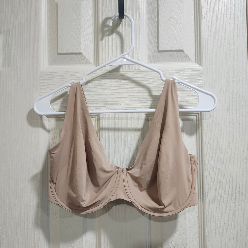 ThirdLove 24/7 Classic Unlined Underwire Bra Tan Nude Microfiber 36F